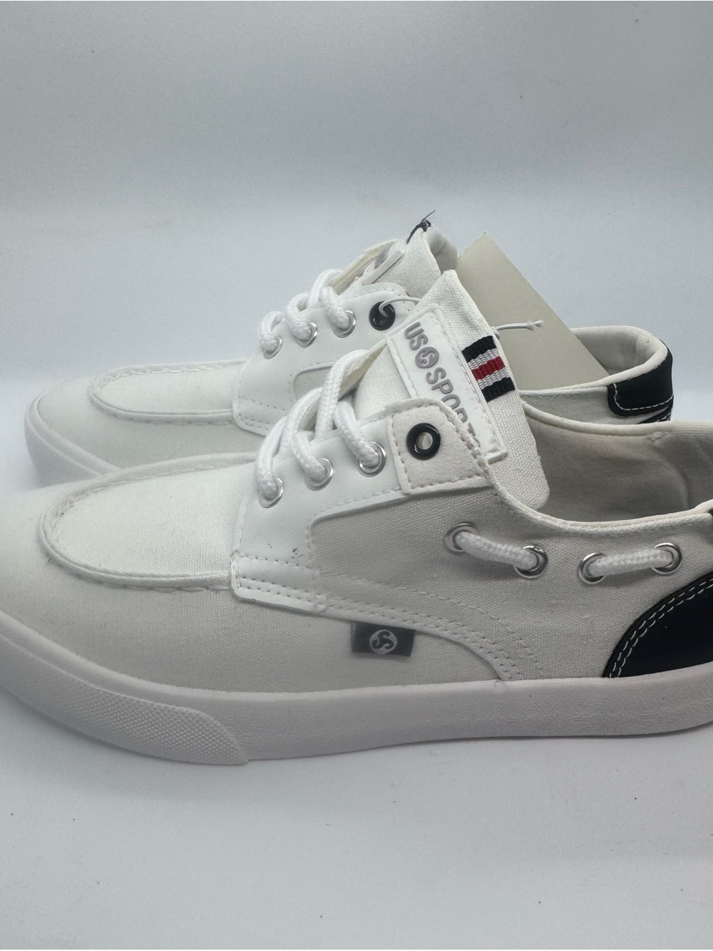 US Sports Kids Canvas Boat Shoes
